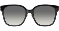 SLM105F Sunglasses Black Gold Gradient Gray