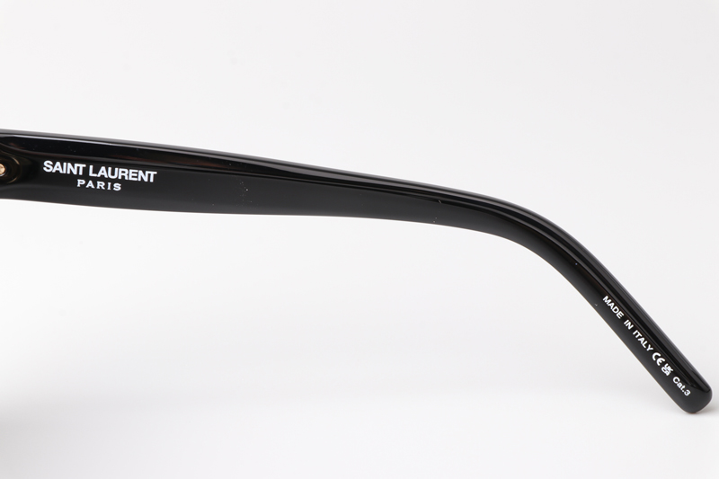 SLM105F Sunglasses Black Gold Gray