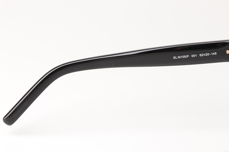 SLM105F Sunglasses Black Gold Gray