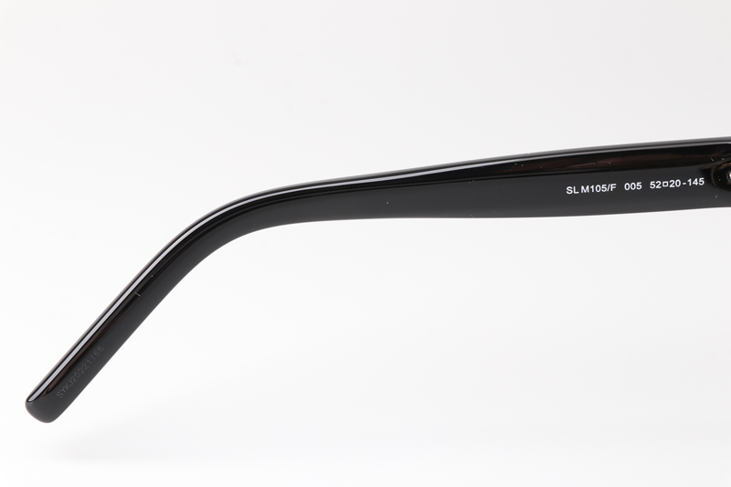 SLM105F Sunglasses Black Gray