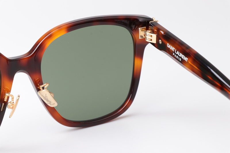 SLM105F Sunglasses Tortoise Green