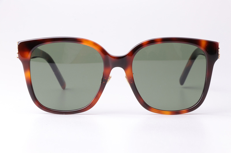 SLM105F Sunglasses Tortoise Green