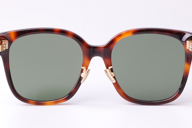 SLM105F Sunglasses Tortoise Green