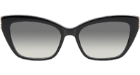 SLM117 Sunglasses Black Gradient Gray