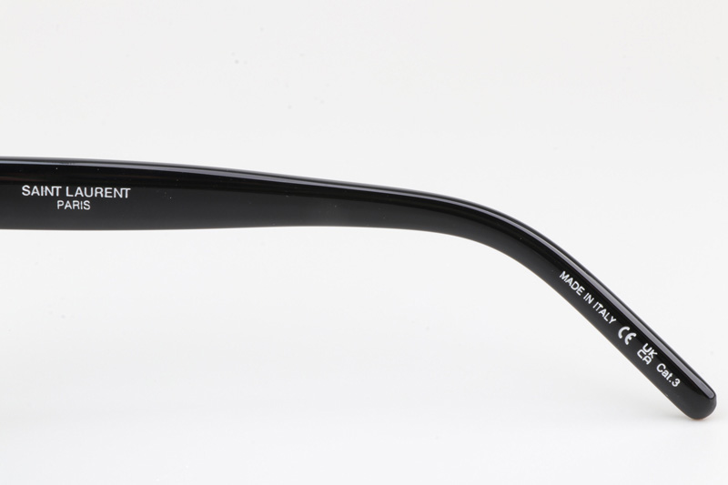 SLM117 Sunglasses Black Gradient Gray