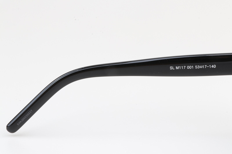 SLM117 Sunglasses Black Gradient Gray