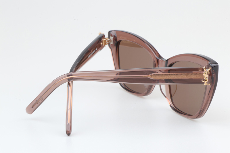 SLM117 Sunglasses Brown Brown