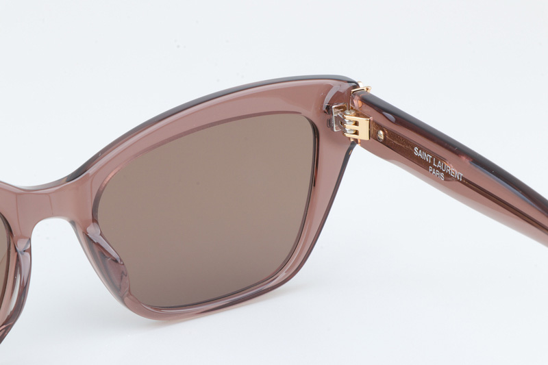 SLM117 Sunglasses Brown Brown