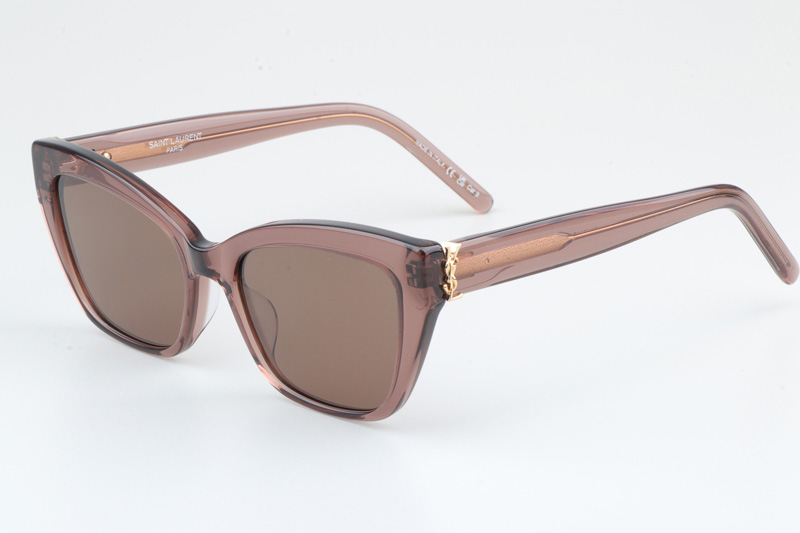 SLM117 Sunglasses Brown Brown