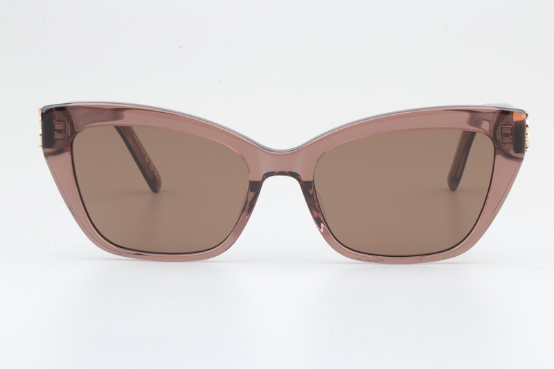 SLM117 Sunglasses Brown Brown