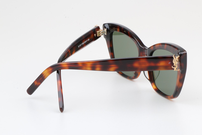 SLM117 Sunglasses Tortoise Green