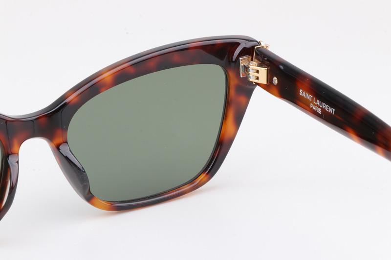 SLM117 Sunglasses Tortoise Green