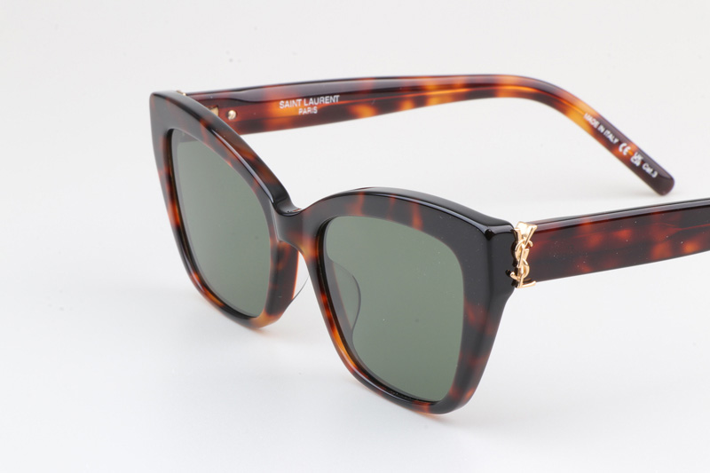 SLM117 Sunglasses Tortoise Green