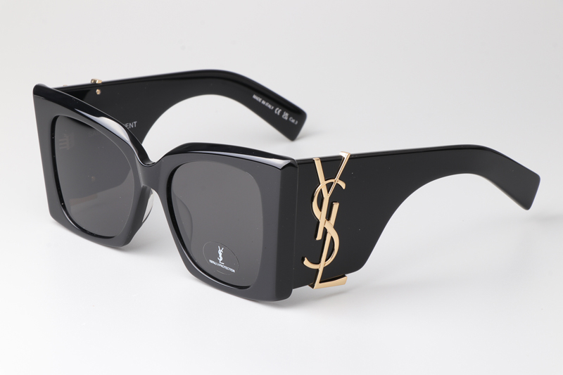 SLM119F Blaze Sunglasses Black Gold Gray