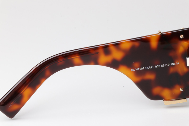 SLM119F Blaze Sunglasses Tortoise Brown