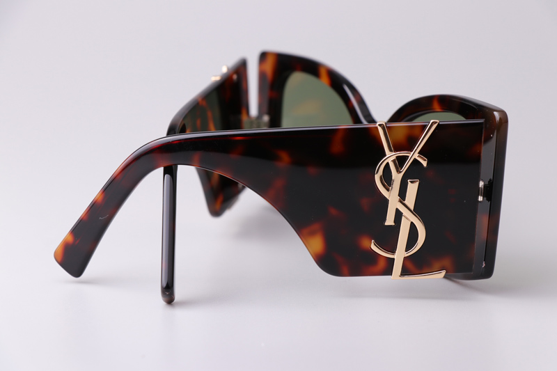 SLM119F Blaze Sunglasses Tortoise Green