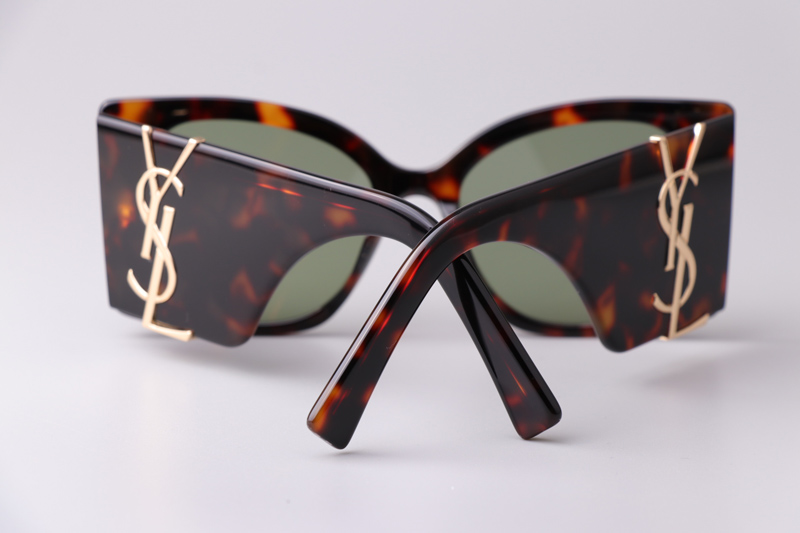 SLM119F Blaze Sunglasses Tortoise Green