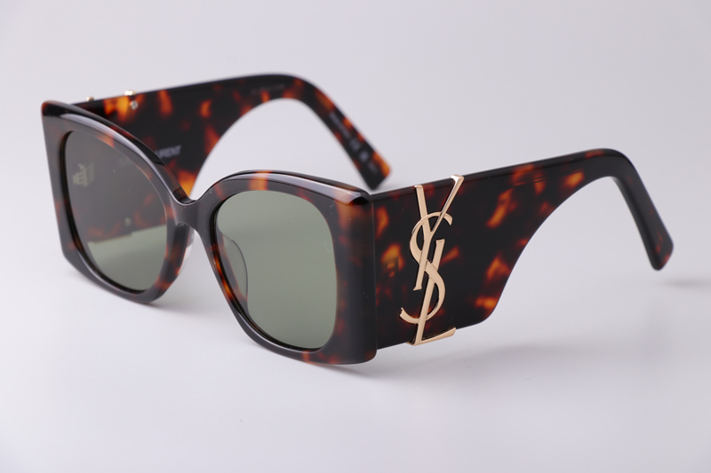 SLM119F Blaze Sunglasses Tortoise Green