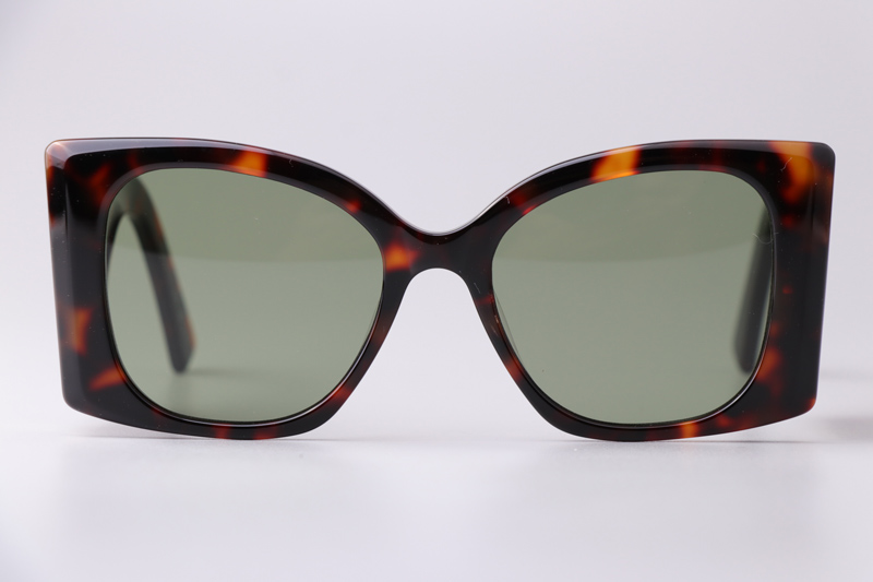 SLM119F Blaze Sunglasses Tortoise Green