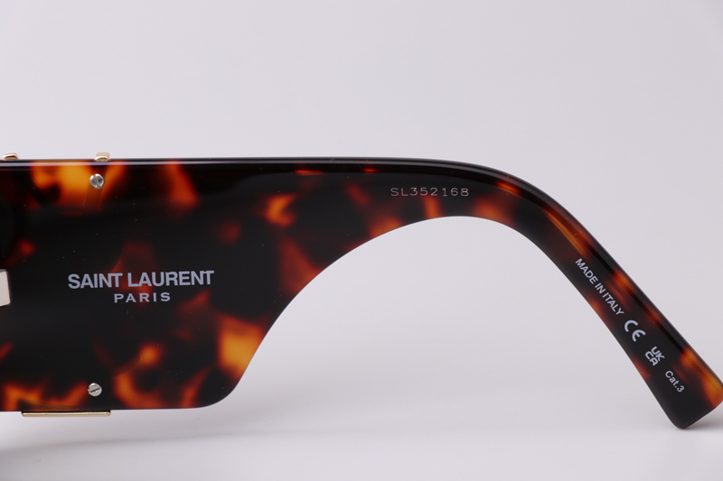 SLM119F Blaze Sunglasses Tortoise Green