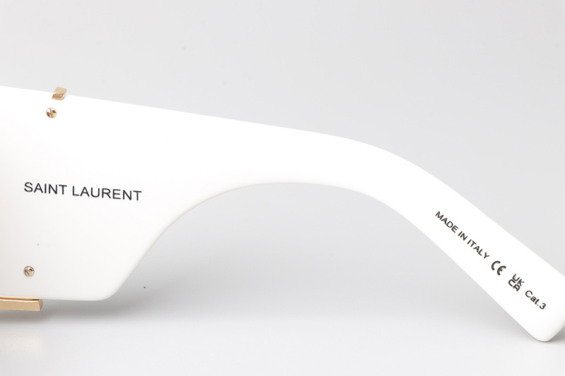 SLM119F Blaze Sunglasses White Gray