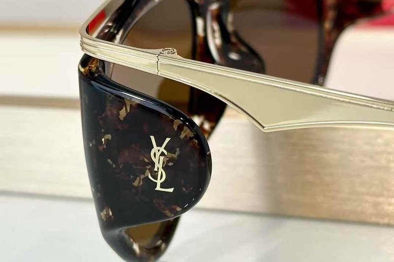 SLM137F Sunglasses Tortoise Gold Brown