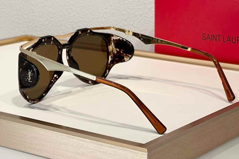 SLM137F Sunglasses Tortoise Gold Brown