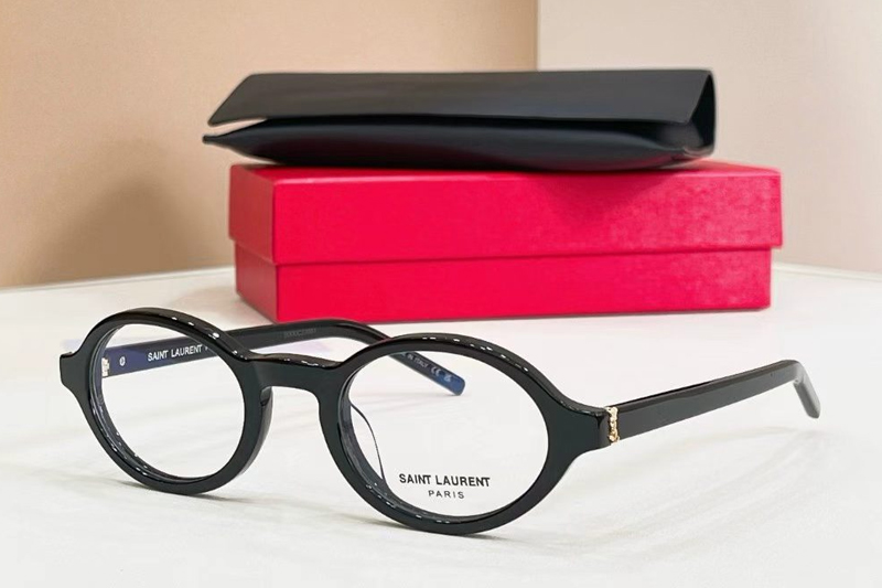 SLM161 Eyeglasses Black Gold