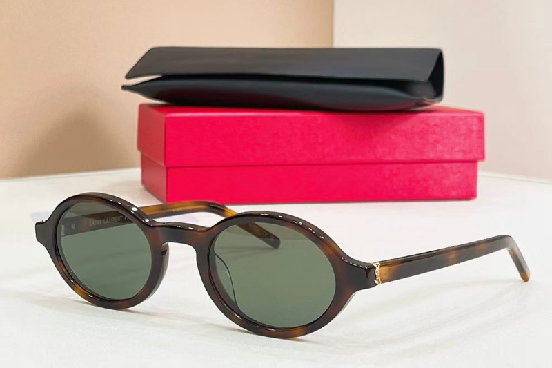 SLM161 Sunglasses Tortoise Green