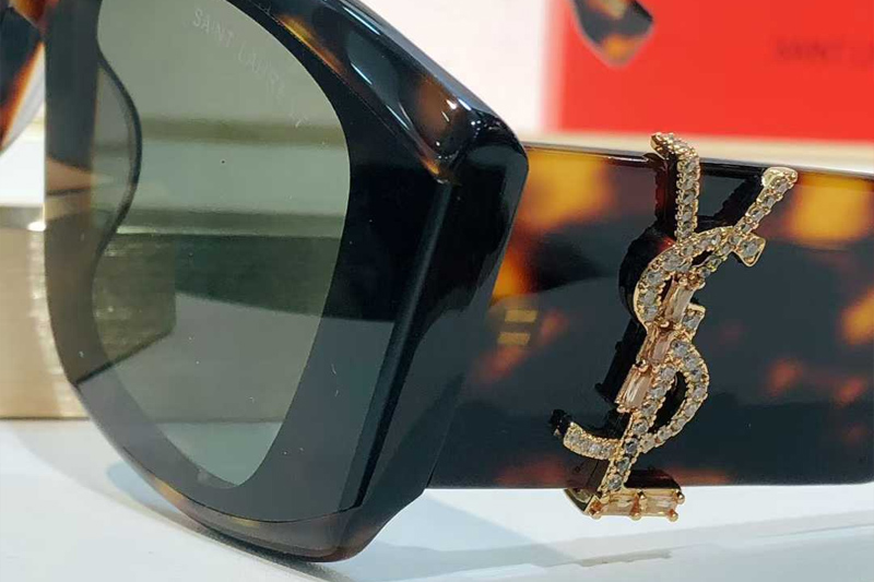 SLM1717L Sunglasses Tortoise Green