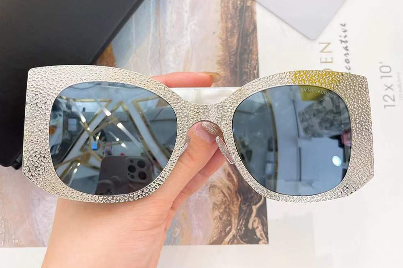 SLM242 Sunglasses Silver Mirror