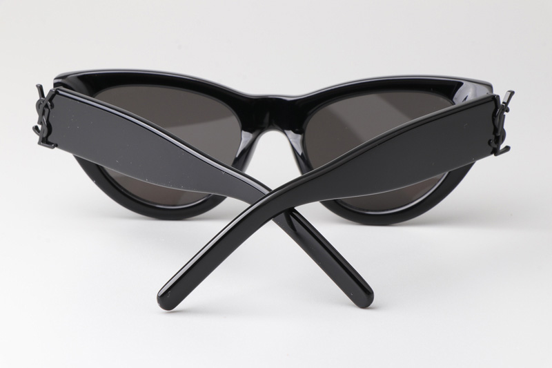 SLM94 Sunglasses Black Gray