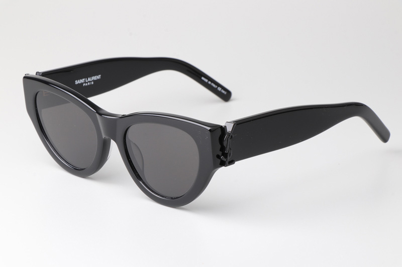 SLM94 Sunglasses Black Gray