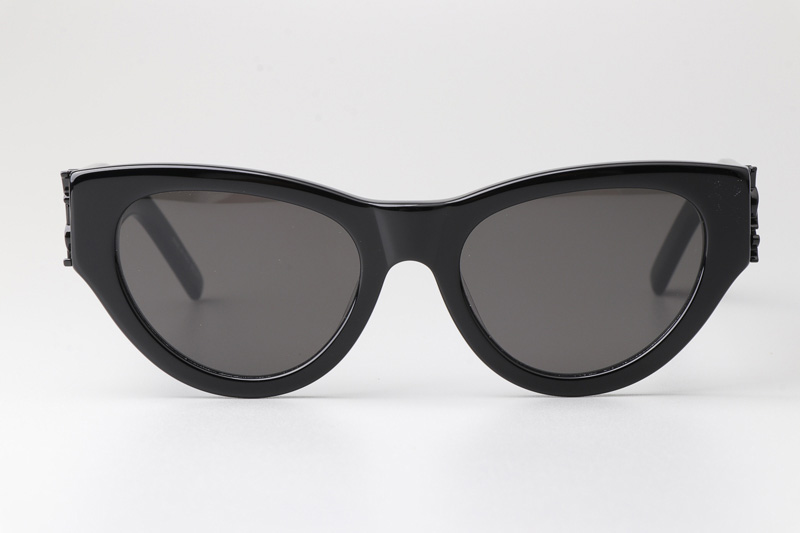 SLM94 Sunglasses Black Gray