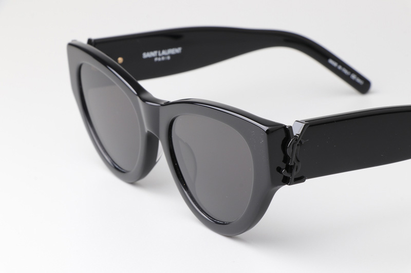 SLM94 Sunglasses Black Gray