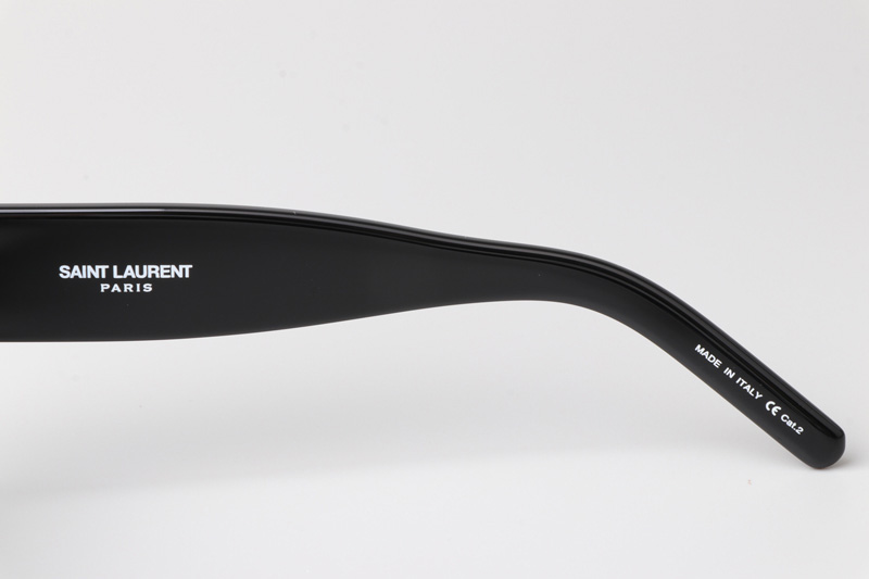 SLM94 Sunglasses Black Silver