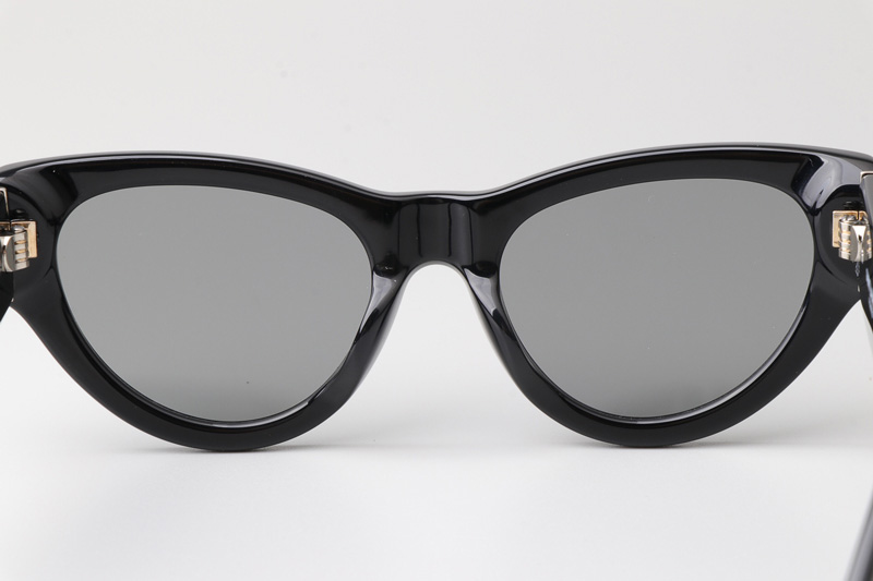 SLM94 Sunglasses Black Silver