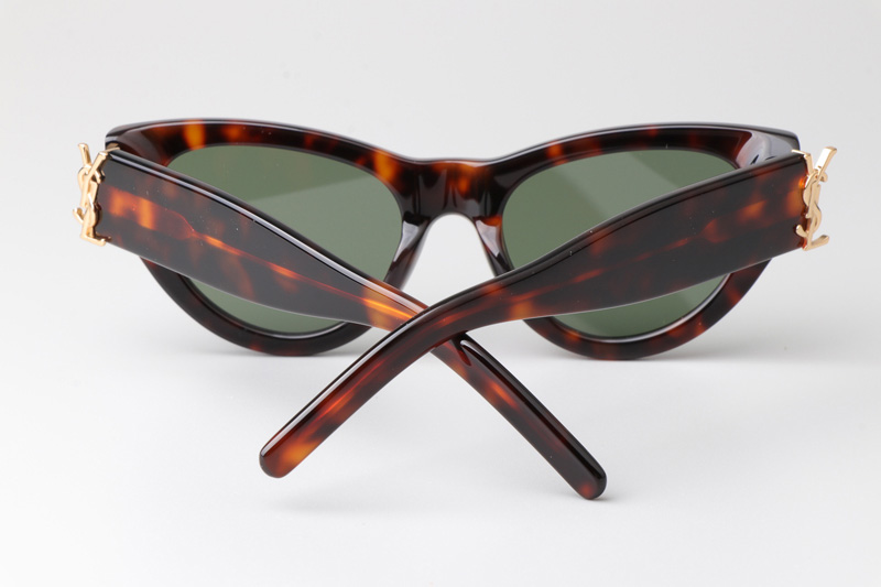 SLM94 Sunglasses Tortoise Green