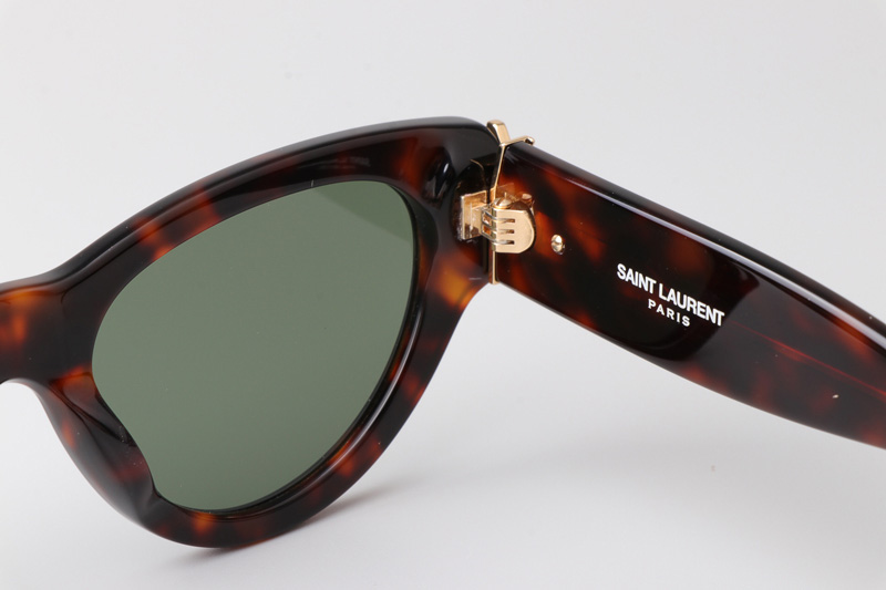 SLM94 Sunglasses Tortoise Green