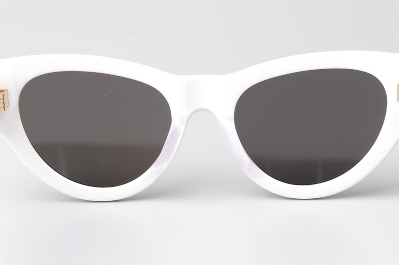 SLM94 Sunglasses White Gray