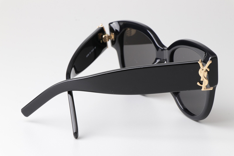 SLM95 Sunglasses Black Gold Gray