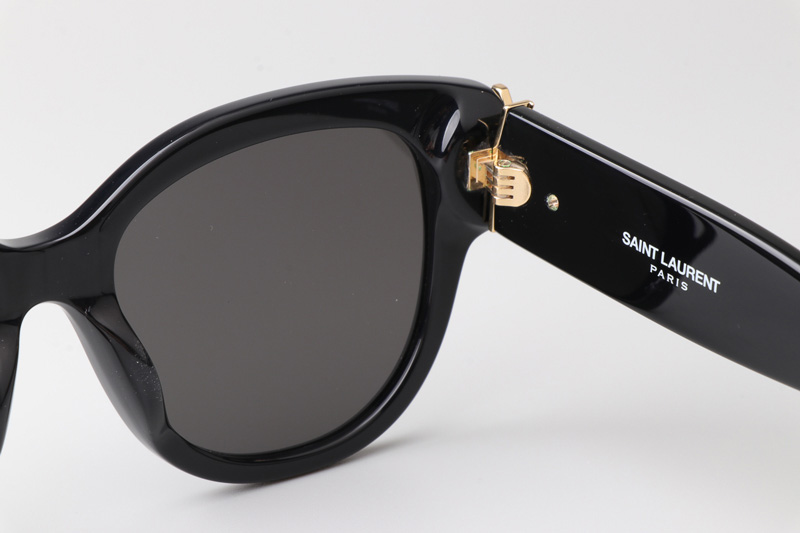 SLM95 Sunglasses Black Gold Gray