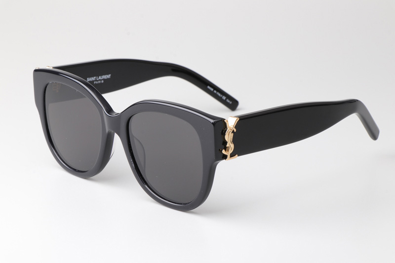 SLM95 Sunglasses Black Gold Gray