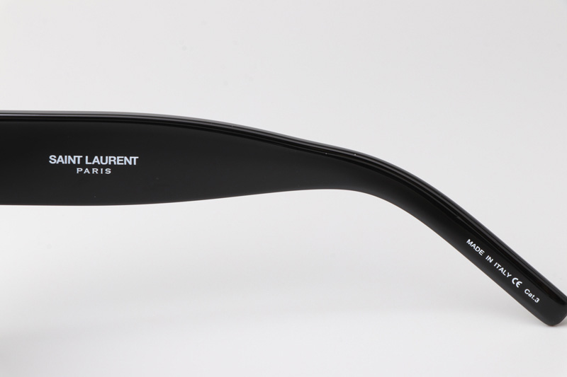 SLM95 Sunglasses Black Gold Gray