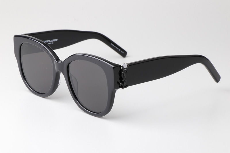 SLM95 Sunglasses Black Gray