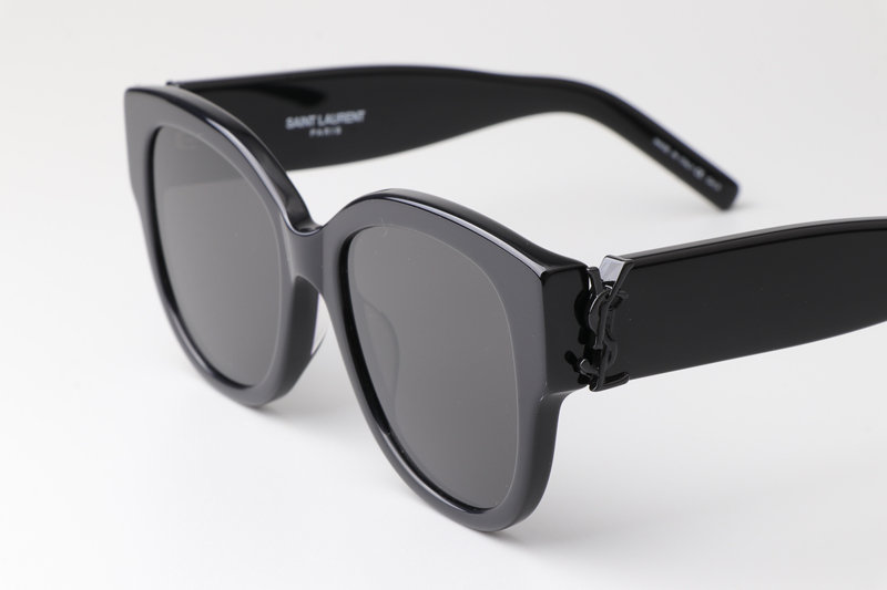 SLM95 Sunglasses Black Gray
