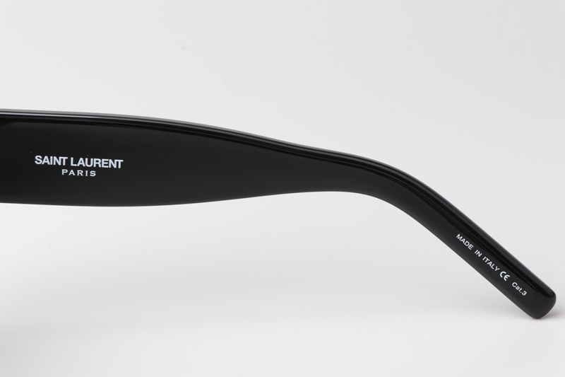 SLM95 Sunglasses Black Gray