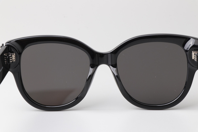 SLM95 Sunglasses Black Gray