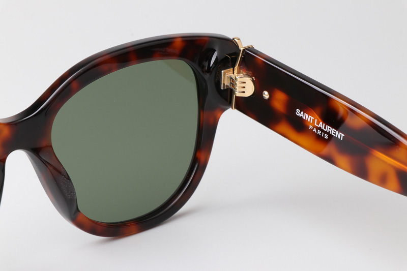 SLM95 Sunglasses Tortoise Green