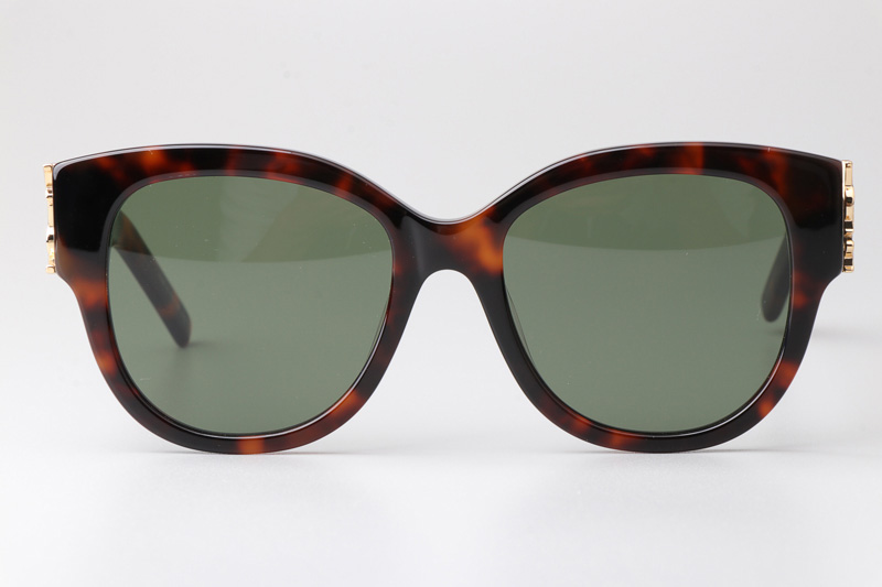 SLM95 Sunglasses Tortoise Green